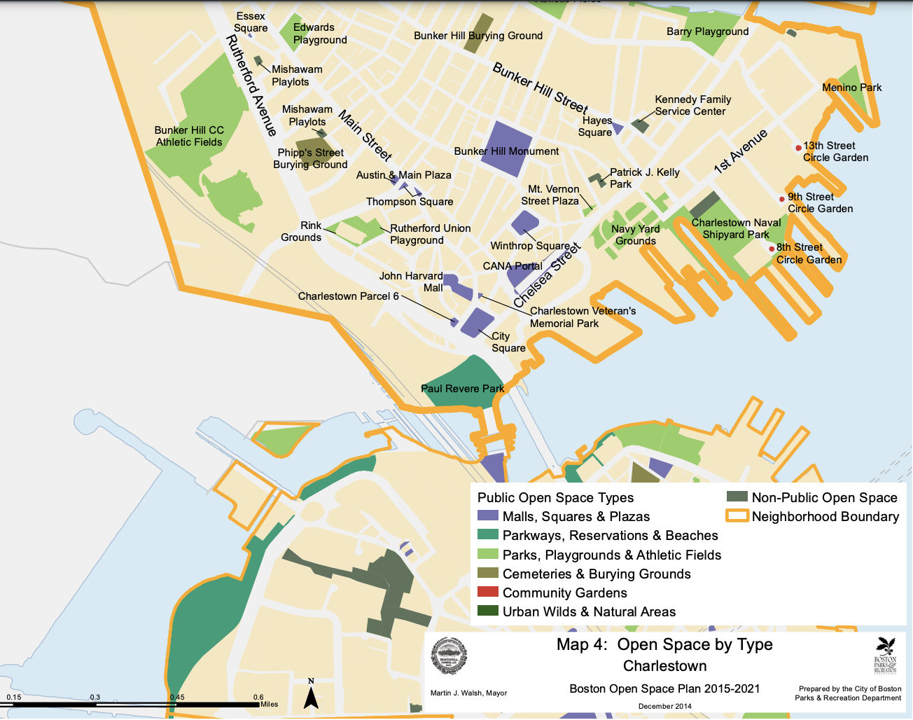 Charlestown Open Space Plan Section and 7.2.4 Recreation 2015-2021
